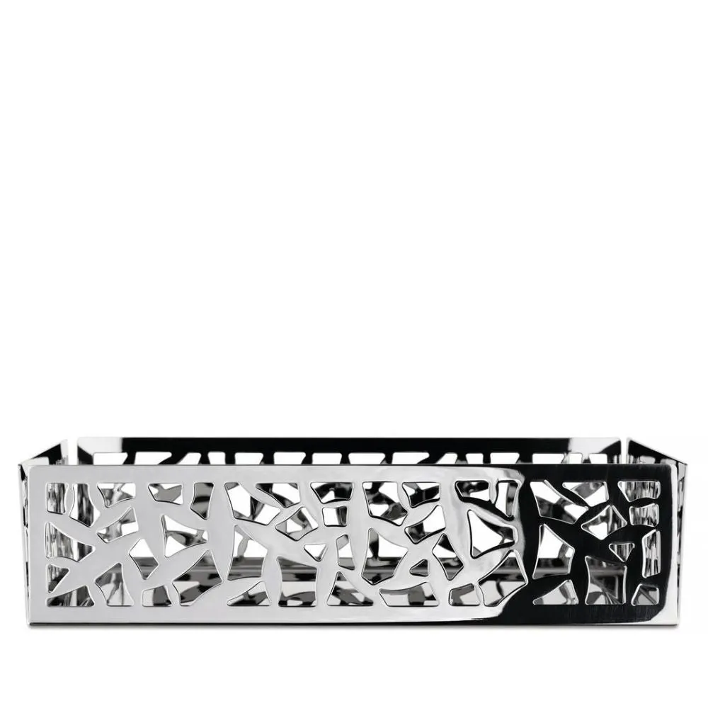 Alessi MSA10 Cactus! square perforated steel napkin holder