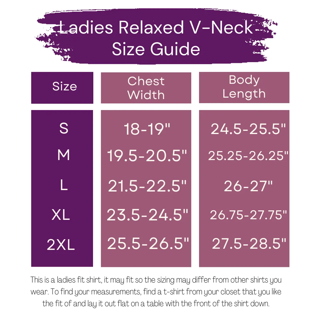 Create Your Own Relaxed Ladies V-Neck