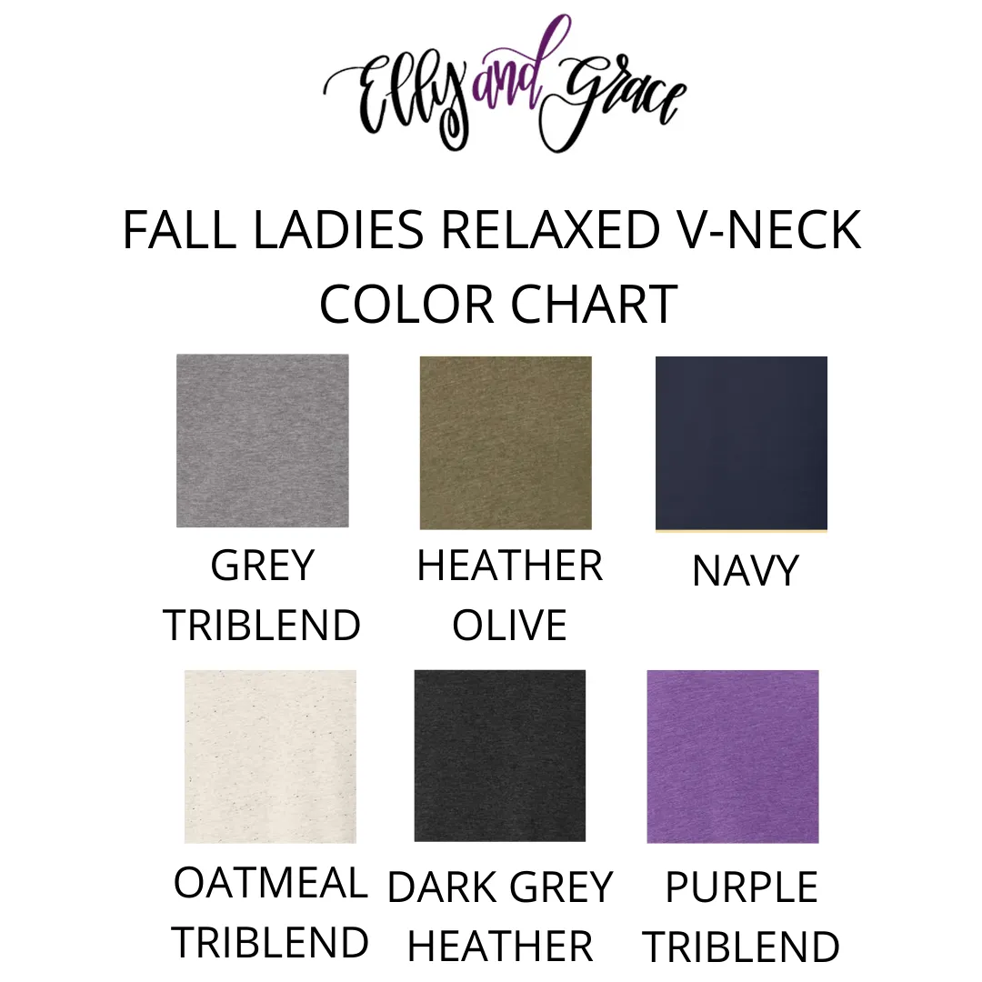 Create Your Own Relaxed Ladies V-Neck