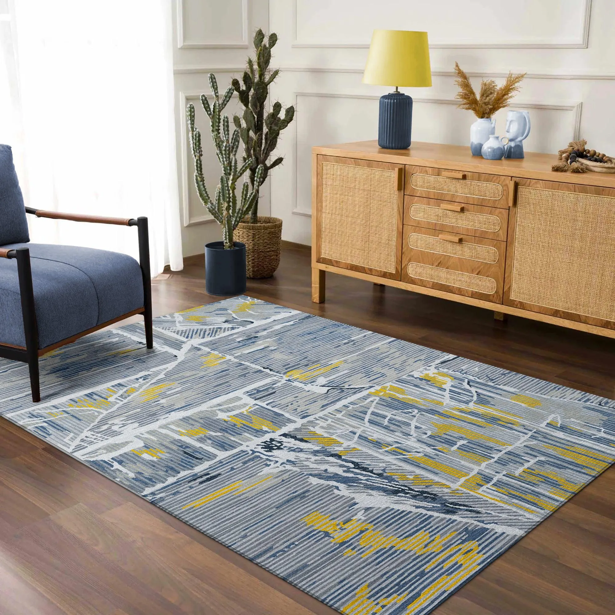 Hand Tufted Carpet Rug for Living Spaces | F-HT-023