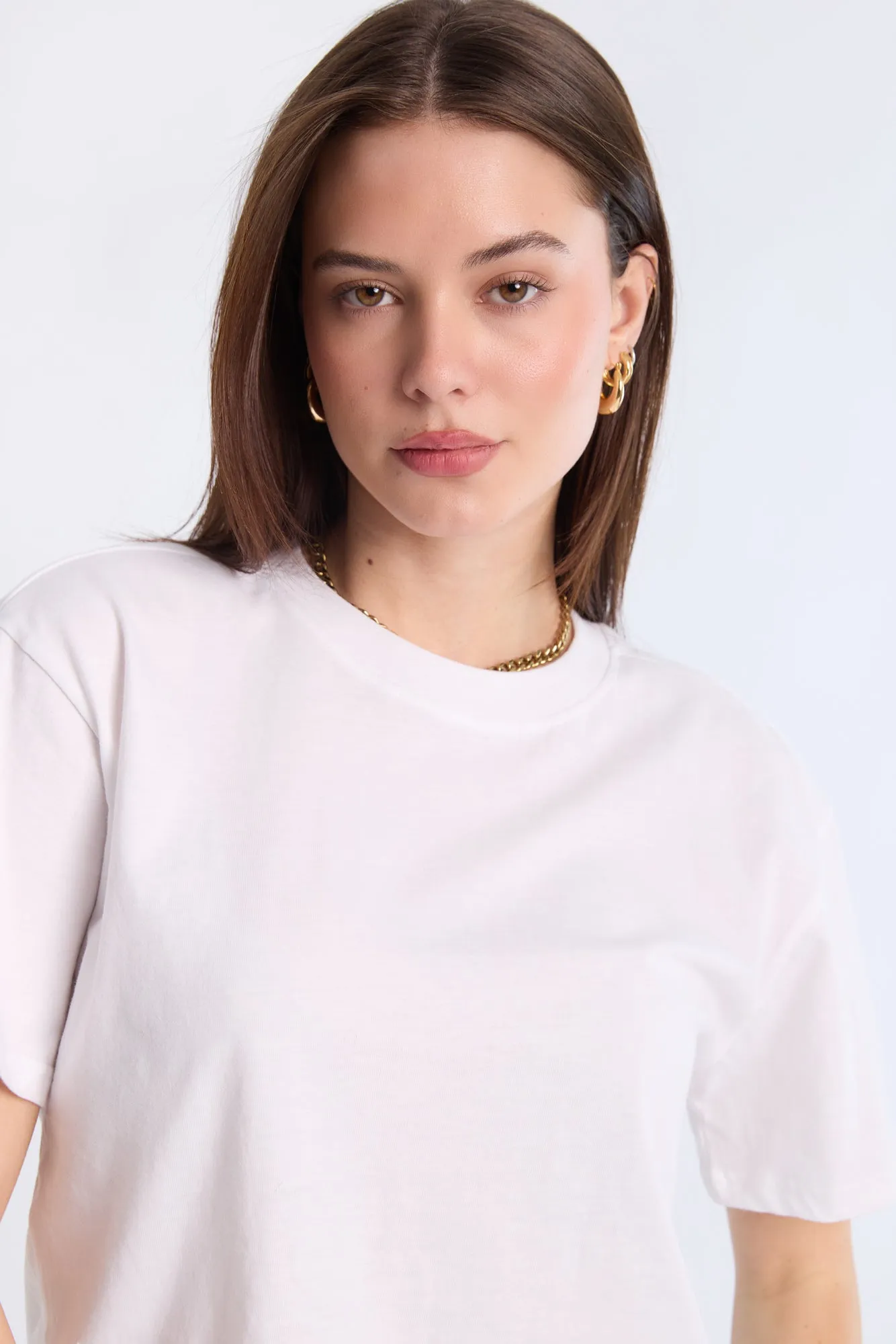 Relaxed Fit Crewneck Tee