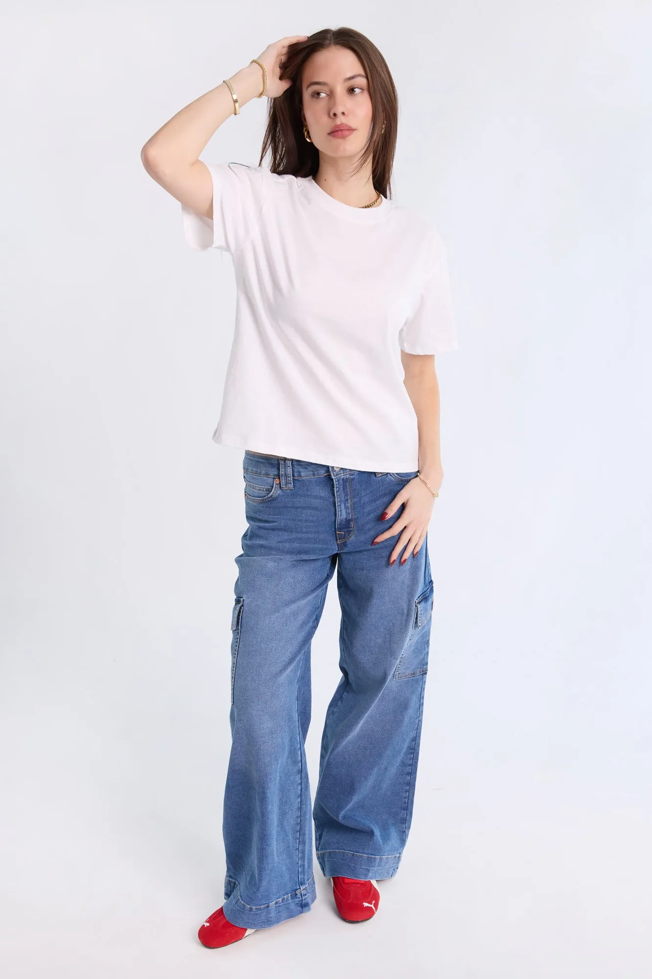 Relaxed Fit Crewneck Tee