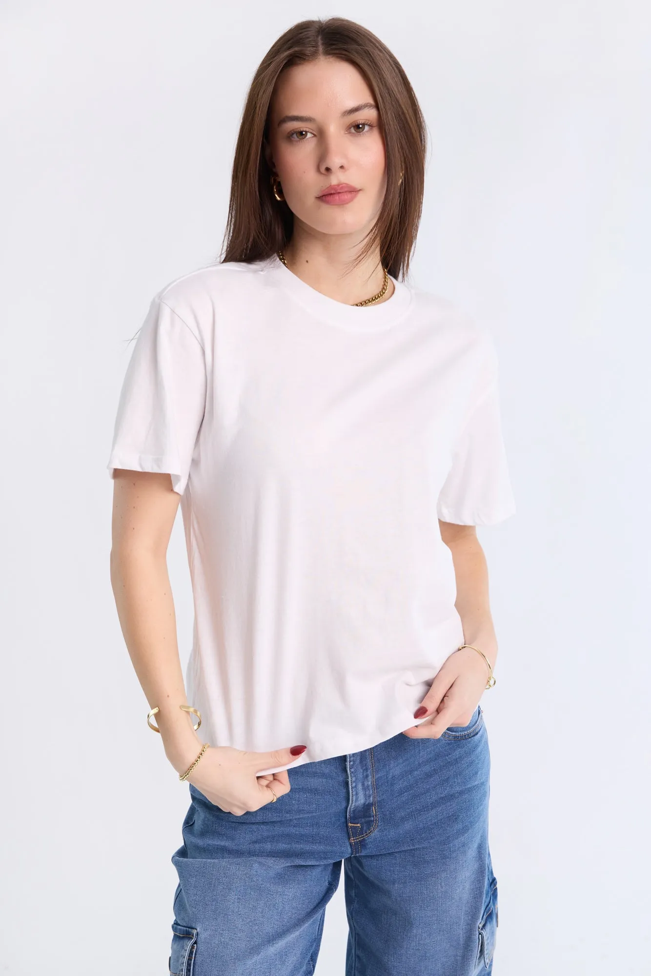 Relaxed Fit Crewneck Tee
