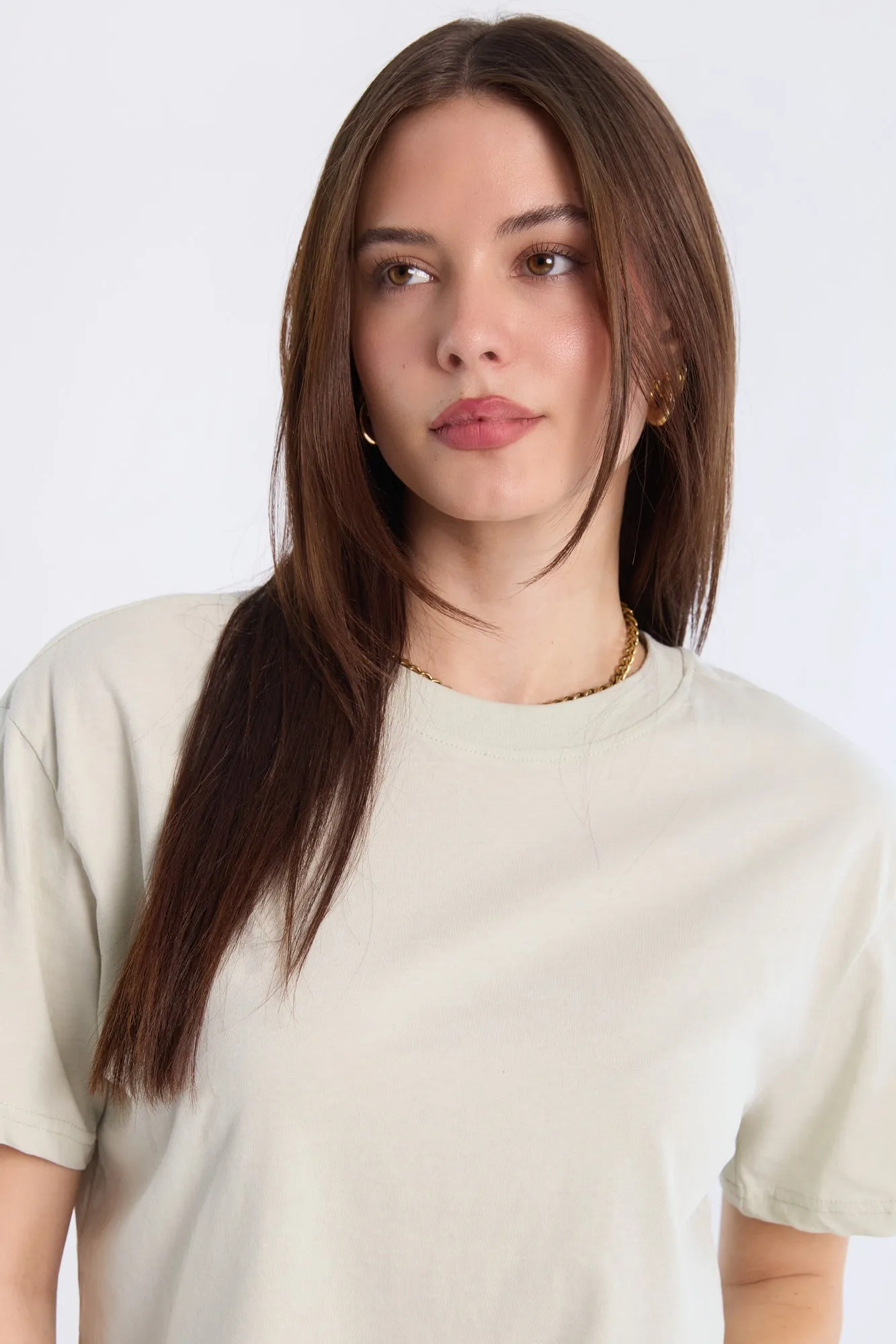 Relaxed Fit Crewneck Tee