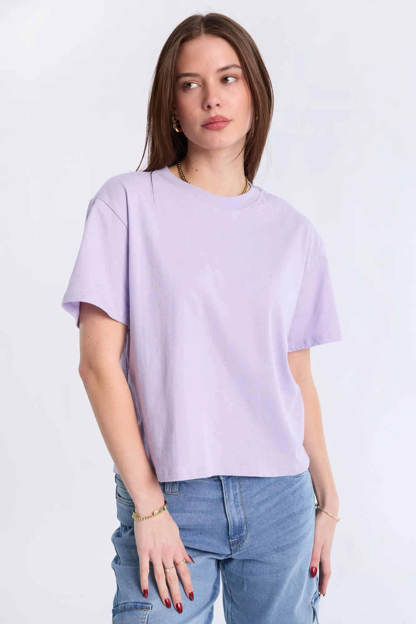 Relaxed Fit Crewneck Tee