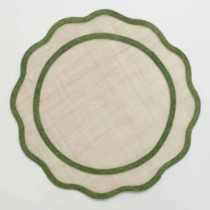 Scalloped Rice Paper Placemat