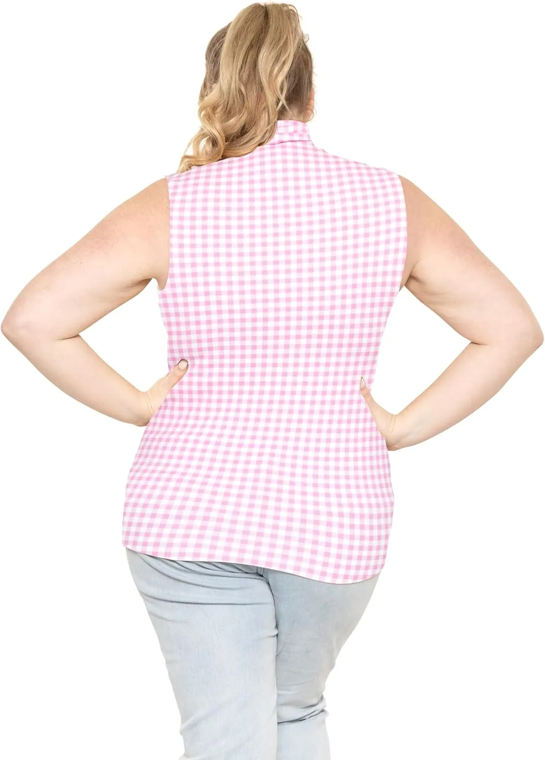 STRETCH IS COMFORT Women's Plus Oh So Soft Sleeveless Mock Neck Top - Perfectly Stylish, Cozy Essential for Everyday XS-5XL